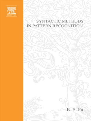 cover image of Syntactic Methods in Pattern Recognition